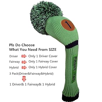 (未使用･未開封品)　鮮やかな色ゴルフのニットヘッドカバー 、4枚セット 、ドライバー、フェアウェイウッドX2とハイブリッドut (Purple Stripes) bt0tq1u 未使用・未開封品) 鮮やかな色ゴルフのニットヘッドカバー 、4枚
