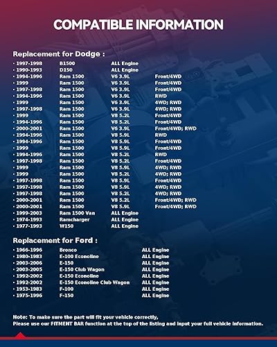 Vista 186 de KAX Espaciadores de rueda de 0.236 x 5.315 in, espaciadores de rueda centrados de 2 pulgadas y 6 lengüetas para F-15-0, Expedition, Mark LT, Negro
