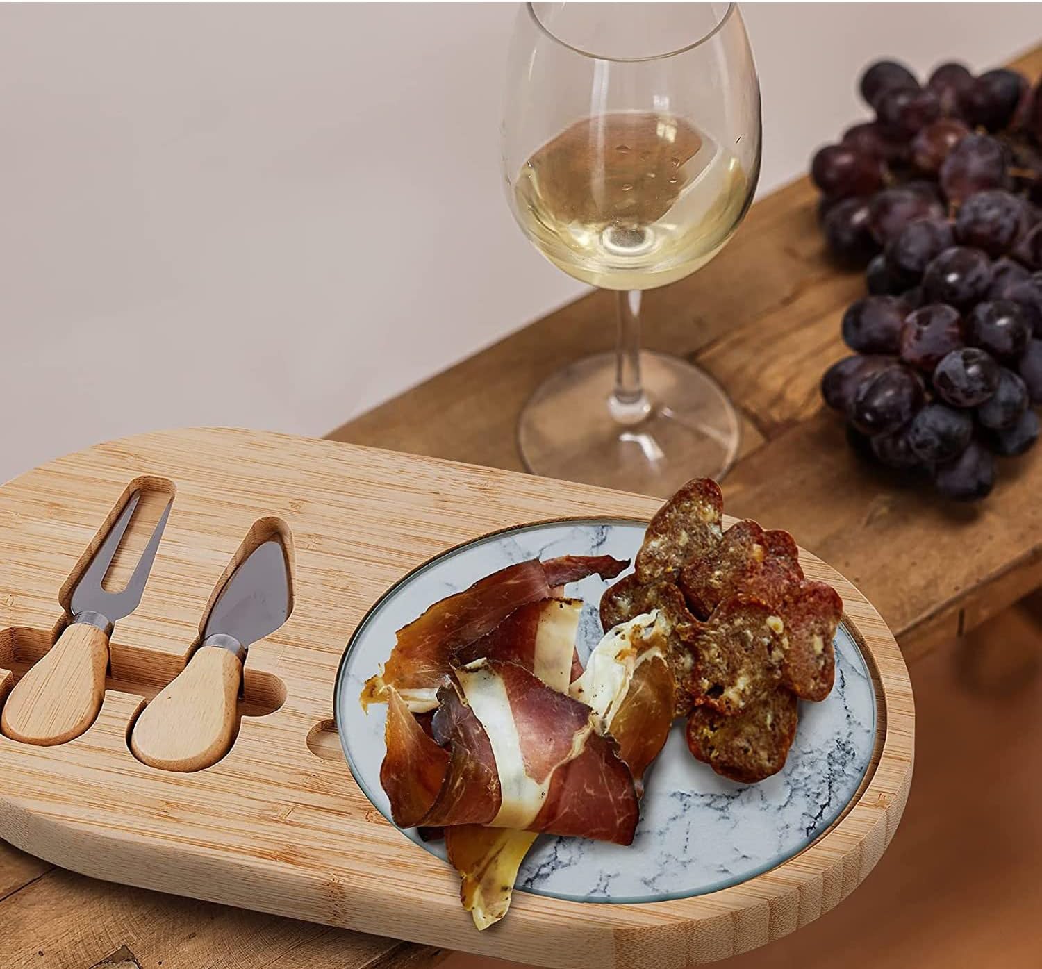 Cheese Board Home Kitchen Western Food Steak Bread Afternoon Tea Snack French Fries Dim Sum Cutting