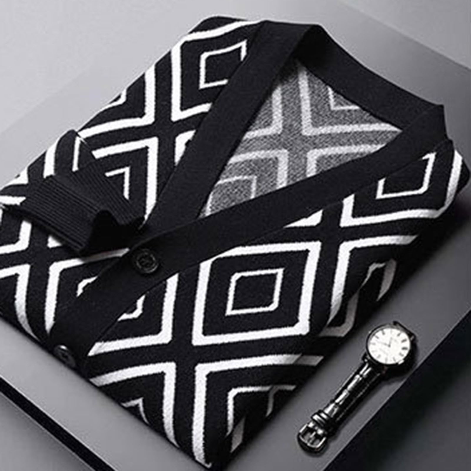 Jersey Hombre Cardigan, Botones Chaqueta Hombre Básico Suéter De Punto De Manga Larga Invierno Cálido Slim Fit Jerséis Cárdigan con Cuello Chal para Exterior El Ocio