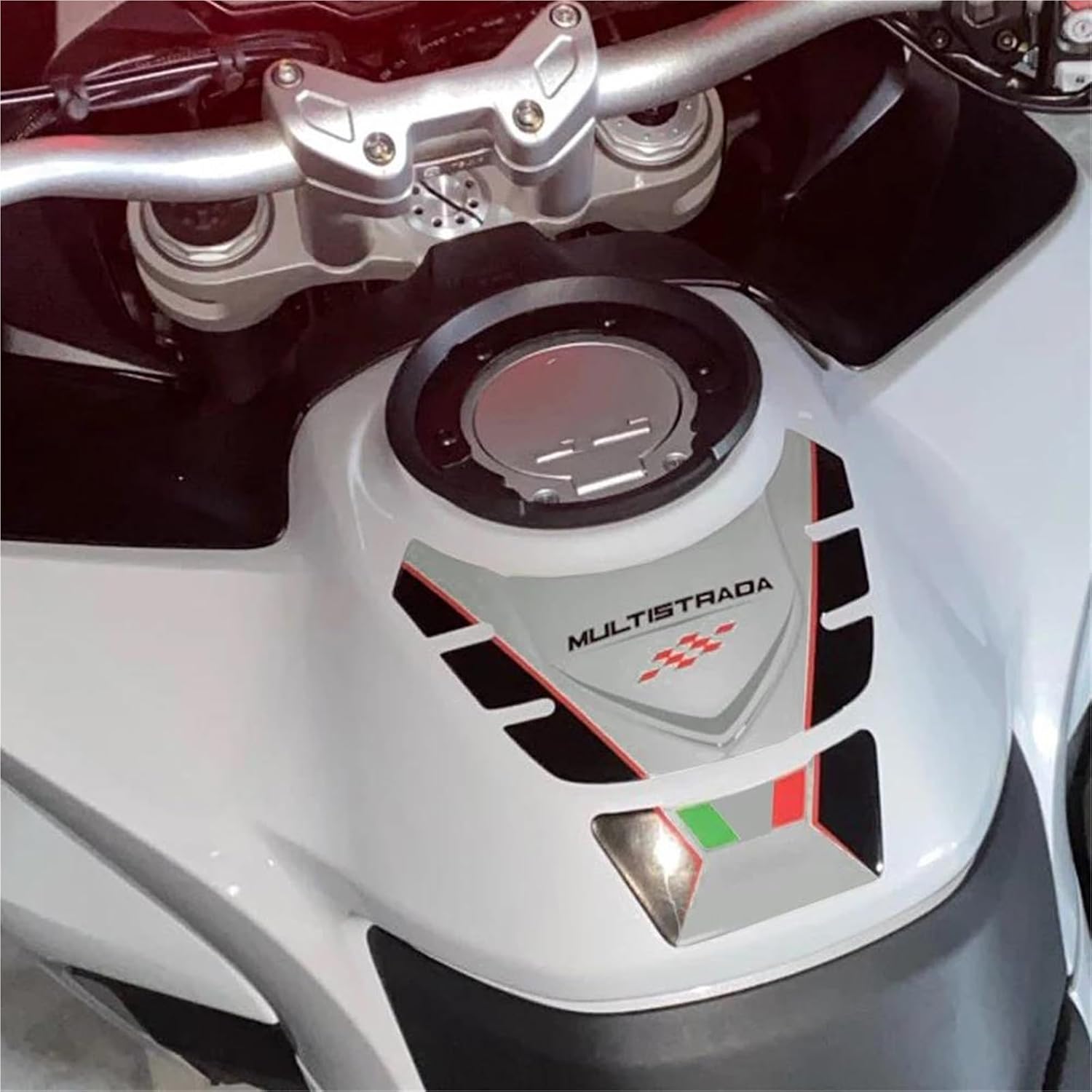 JAYWIS に適合するドゥカティ ムルティストラーダ 1200/1260 950用 バイクステッカー サイド燃料タンクパッド ステ