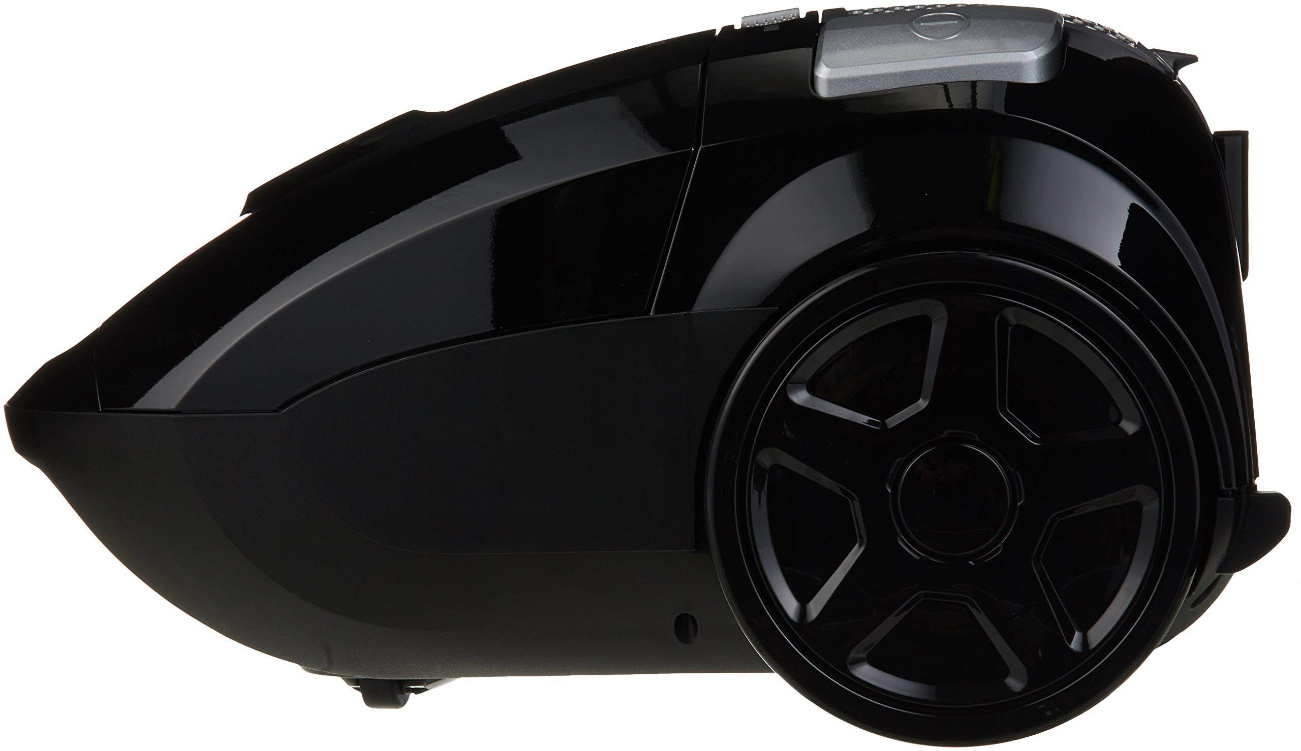 Amazon Basics Potente Aspirapolvere a Cilindro, con Sacchetto, per Pavimenti Duri e Tappeti, con Filtro HEPA e Controllo della Velocità, 700 W, 3.0 l (EU), Nero