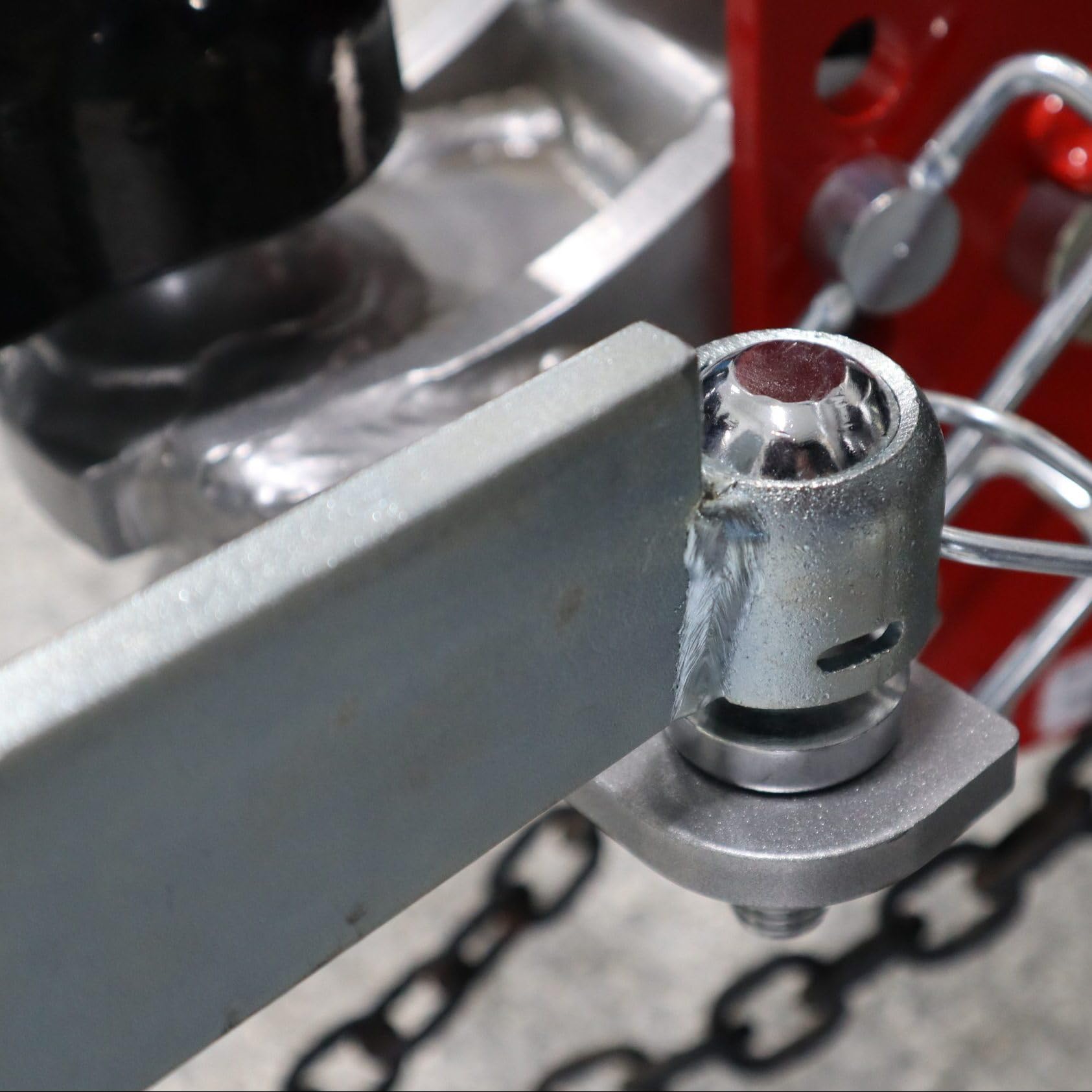 Shocker Raised Ball Mount with Sway Bar Mount Tabs - Includes 2-5/16