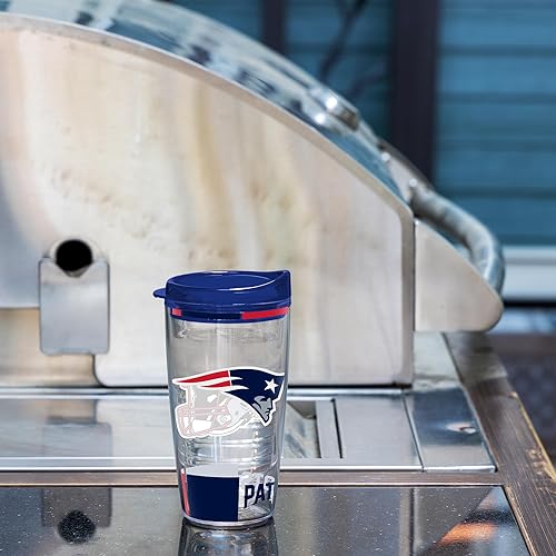 Miniatura 14 de Rico Industries NFL - Vaso clásico de fútbol americano de doble pared, 16 oz o 20 onzas, tapa W