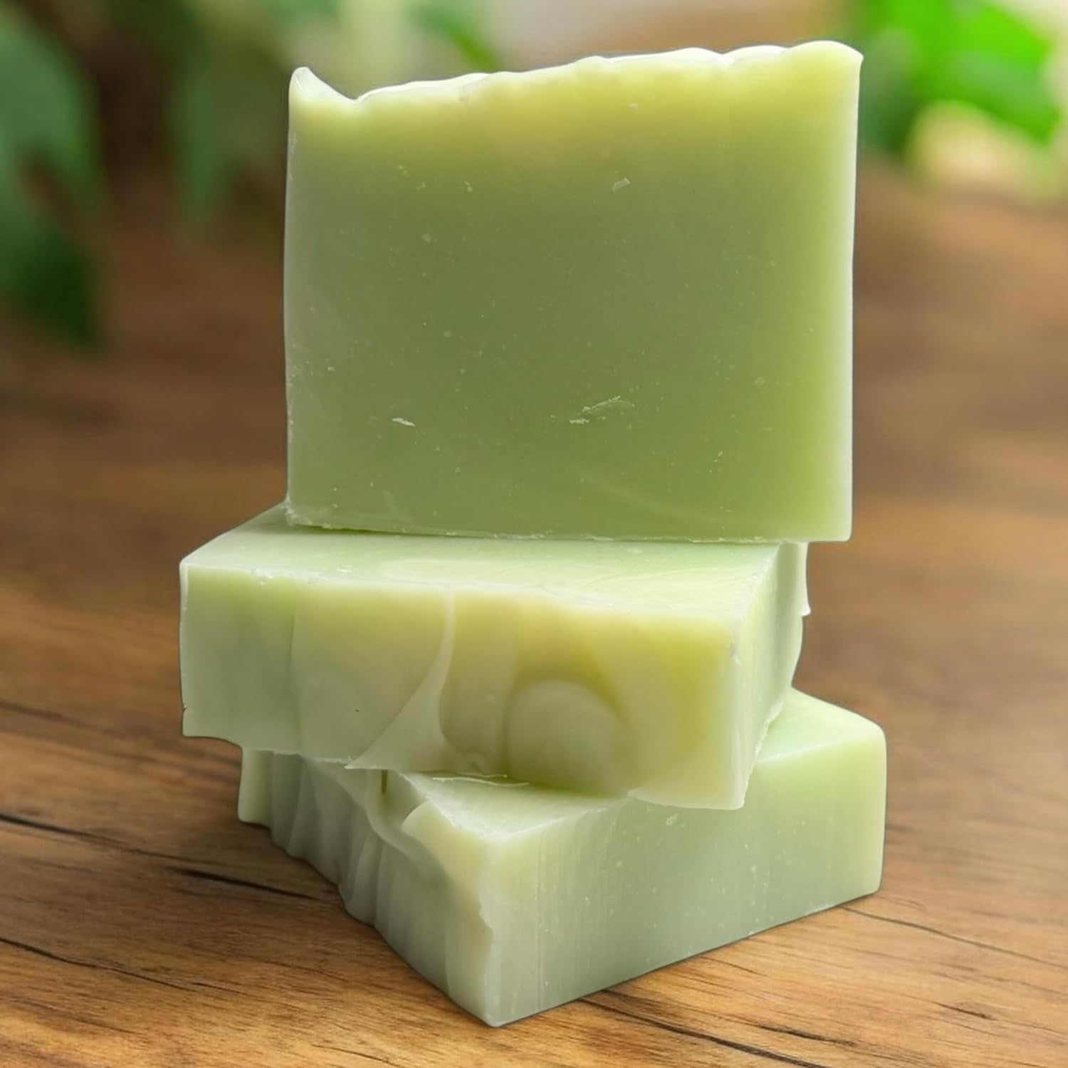Bergamot Citrus Handmade Bar – Shea Butter Blend for Sensitive Skin – Irish-Inspired St. Patrick’s Scent – Natural Cold Process, Gift Idea, All-Natural Homemade Soap image 2