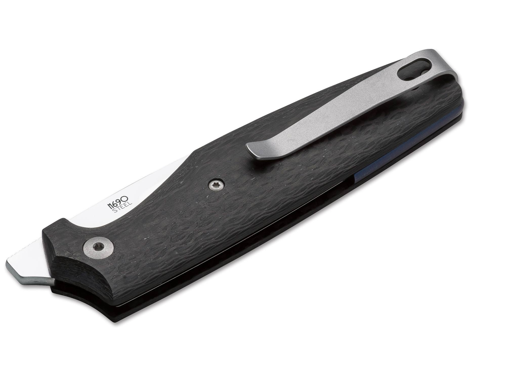 Böker Messer Viper Dan1 Carbon 7.3 cm, 01VP193