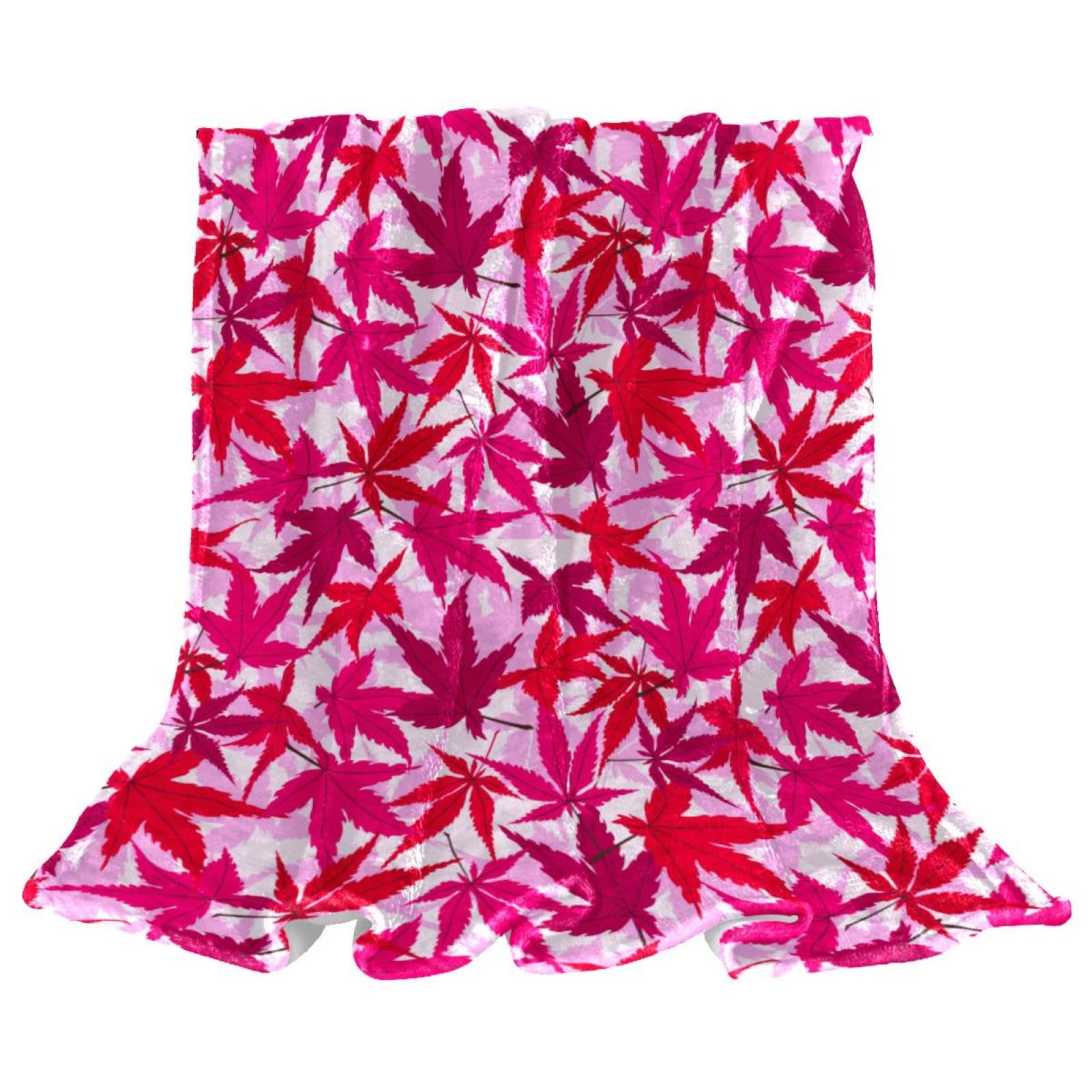 Couverture microfibre rose pour vos soirées cocooning au salon
