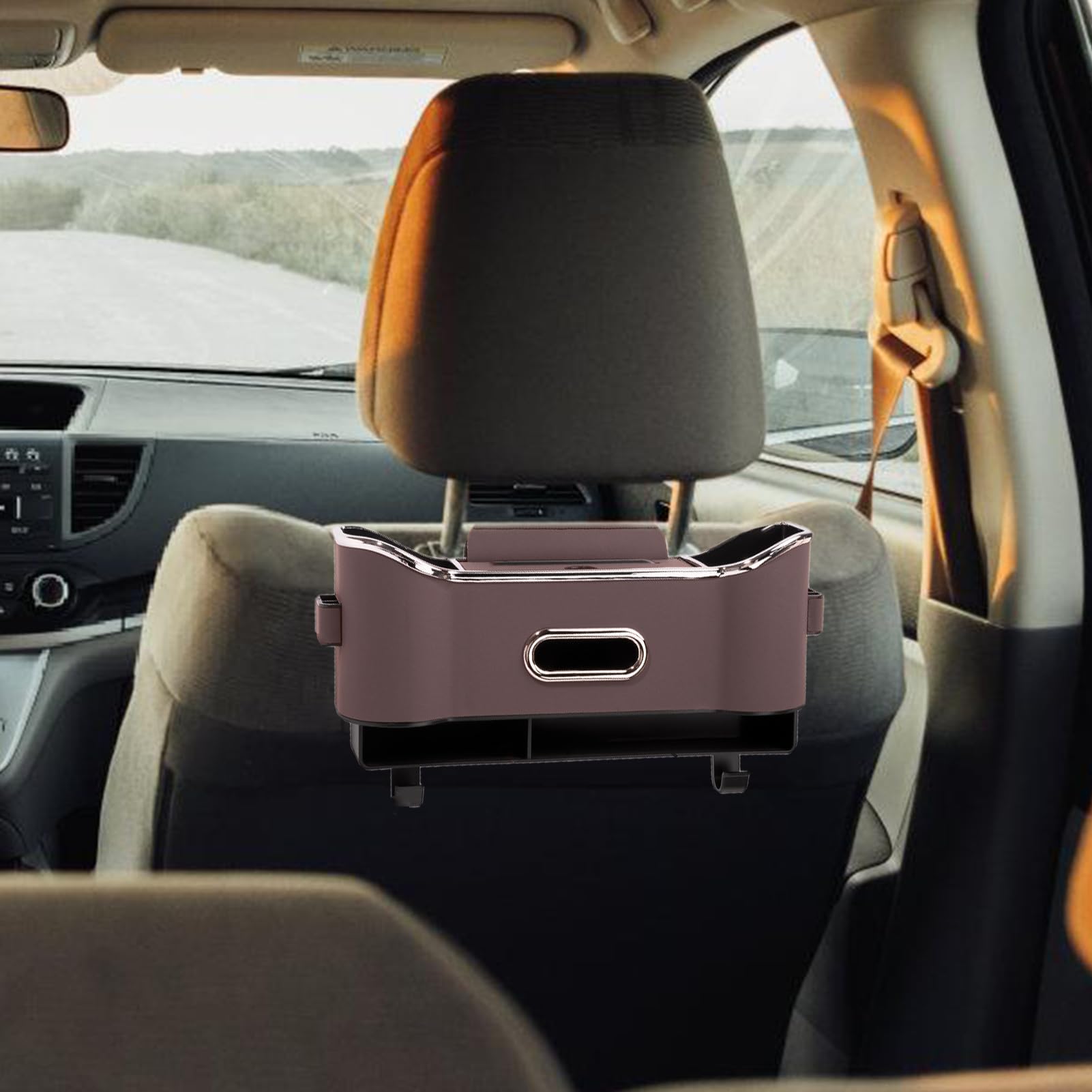 Boîte de rangement pour appuie-tête de voiture – Sac de rangement pour
