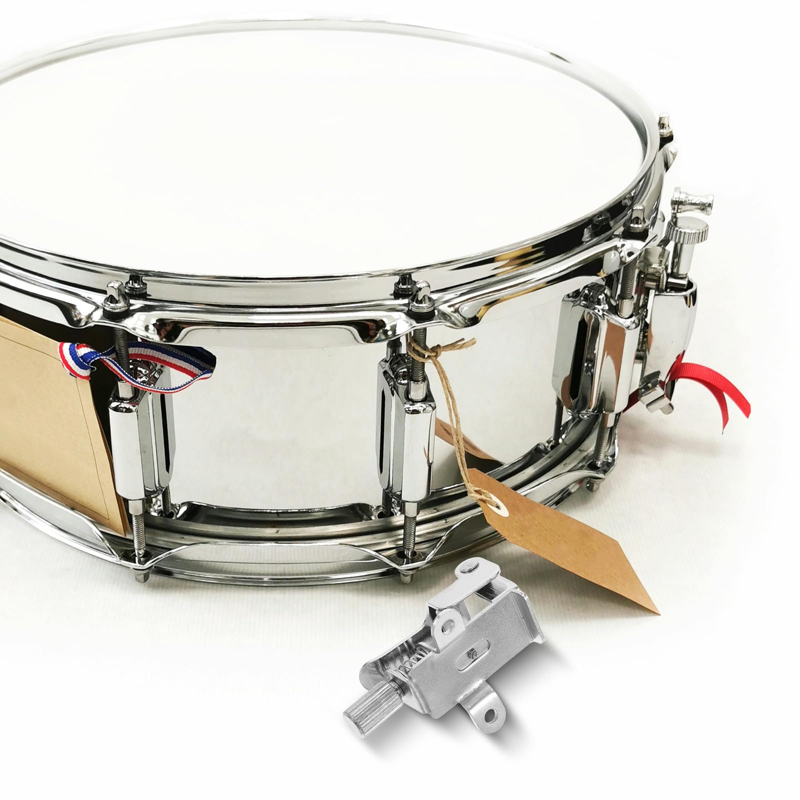 JEWEDECO Outil D'accordage Jazz Plusieurs styles pour Caisse Claire en Métal Argenté Mécanismes Faciles à Utiliser et Polyvalents Jazz Plusieurs styles pour Performance de Batterie