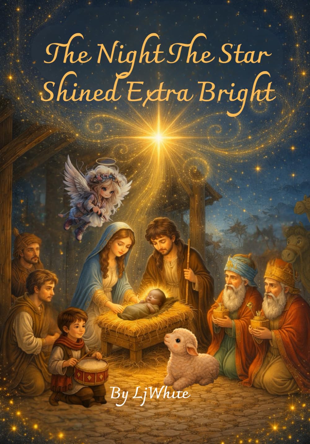 The Night The Star Shined Extra Bright: A Children's Book About The Birth Of Jesus
