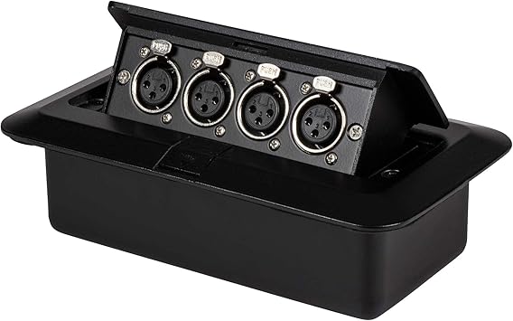 أجزاء Express Pop Up Stage Box مع أربع رافعات أنثى XLR
