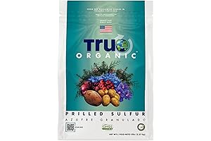 True Organic Plant Food- Prilled Sulfur, Soil Acidifier