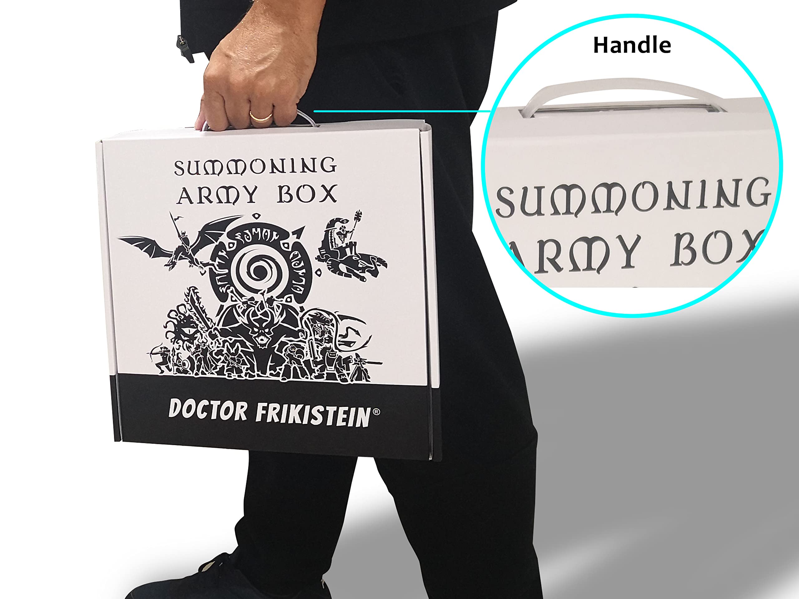 Summoning Army Box | Conserva, protegge e trasporta miniature di giochi o collezione