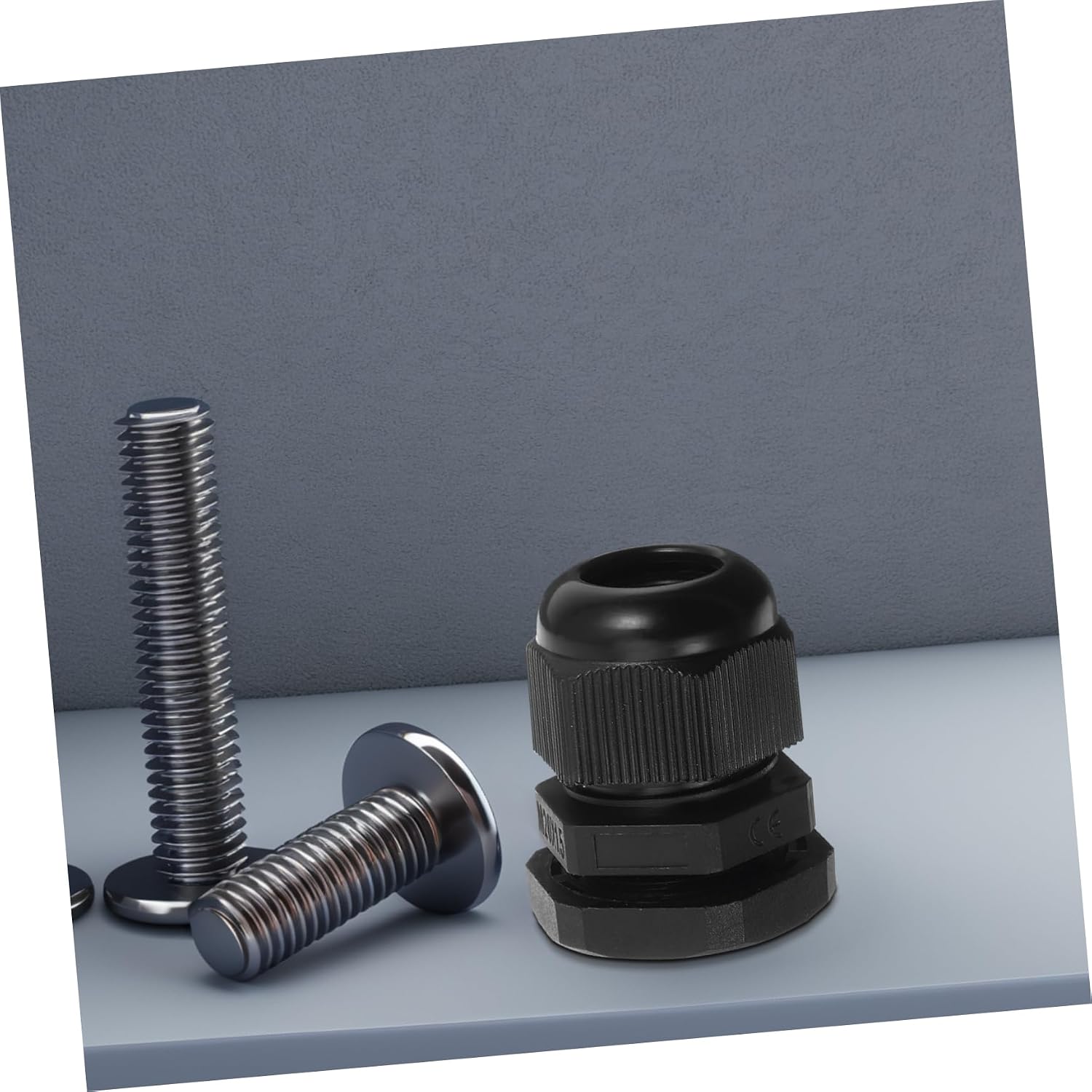 M20×1.5 Nylon Cable Glands, IP68 Waterproof, 10Pcs for 6-12mm Cable