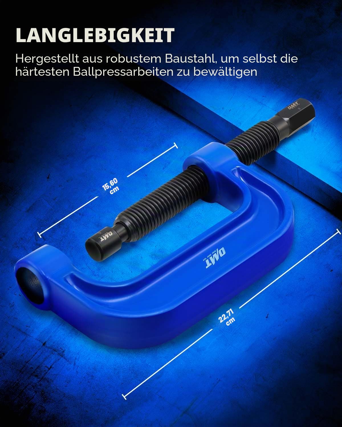 Orion Motor Tech Heavy Duty Ball Joint Press & U Joint Removal Tool Kit with 4wd Adapters, for Most 2WD and 4WD Cars and Light Trucks
