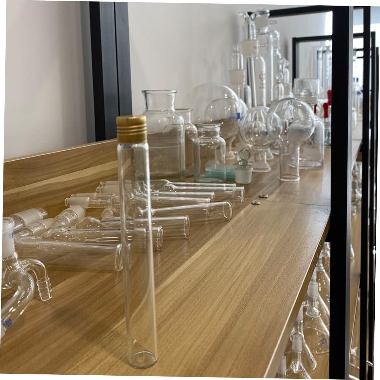 Luxshiny 20pezzi Pz Provette Trasparenti Con Tappi Vite Provetta Da Laboratorio Per Campioni Misurazioni Precise e Alta Trasparenza e Chimicamente Sicura
