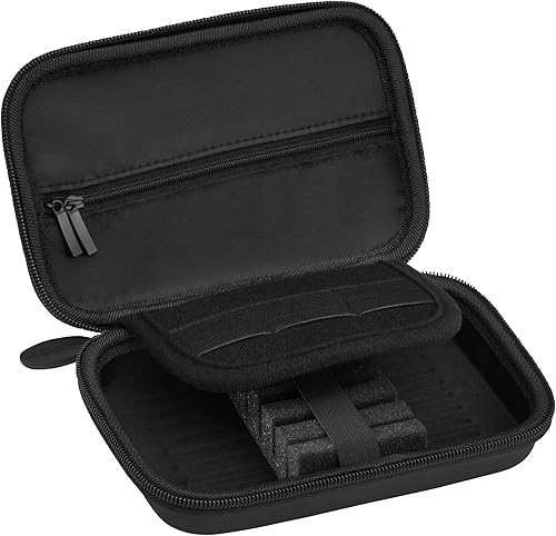 Miniatura 4 de Sentinel - Estuche para 6 dardos con capacidad para accesorios adicionales, puntas, ejes y vuelos, compatible con punta de acero y dardos de punta