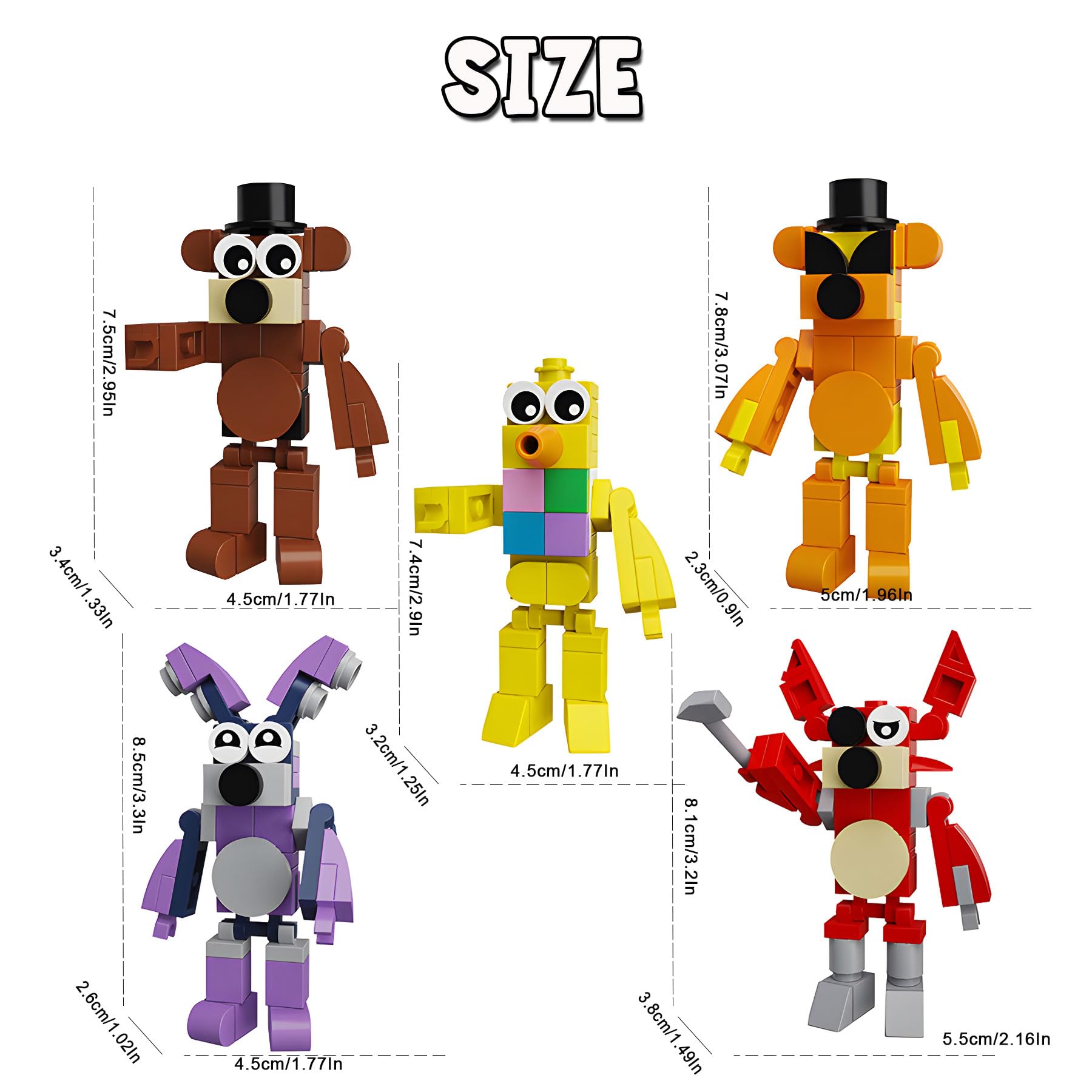 Amazon.co.jp: FNNAF アクションフィギュア 5点 ファイブナイツ