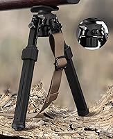 Vista 6 de MidTen Bípode con pivote para culata de rifle - Para caza y tiro deportivo