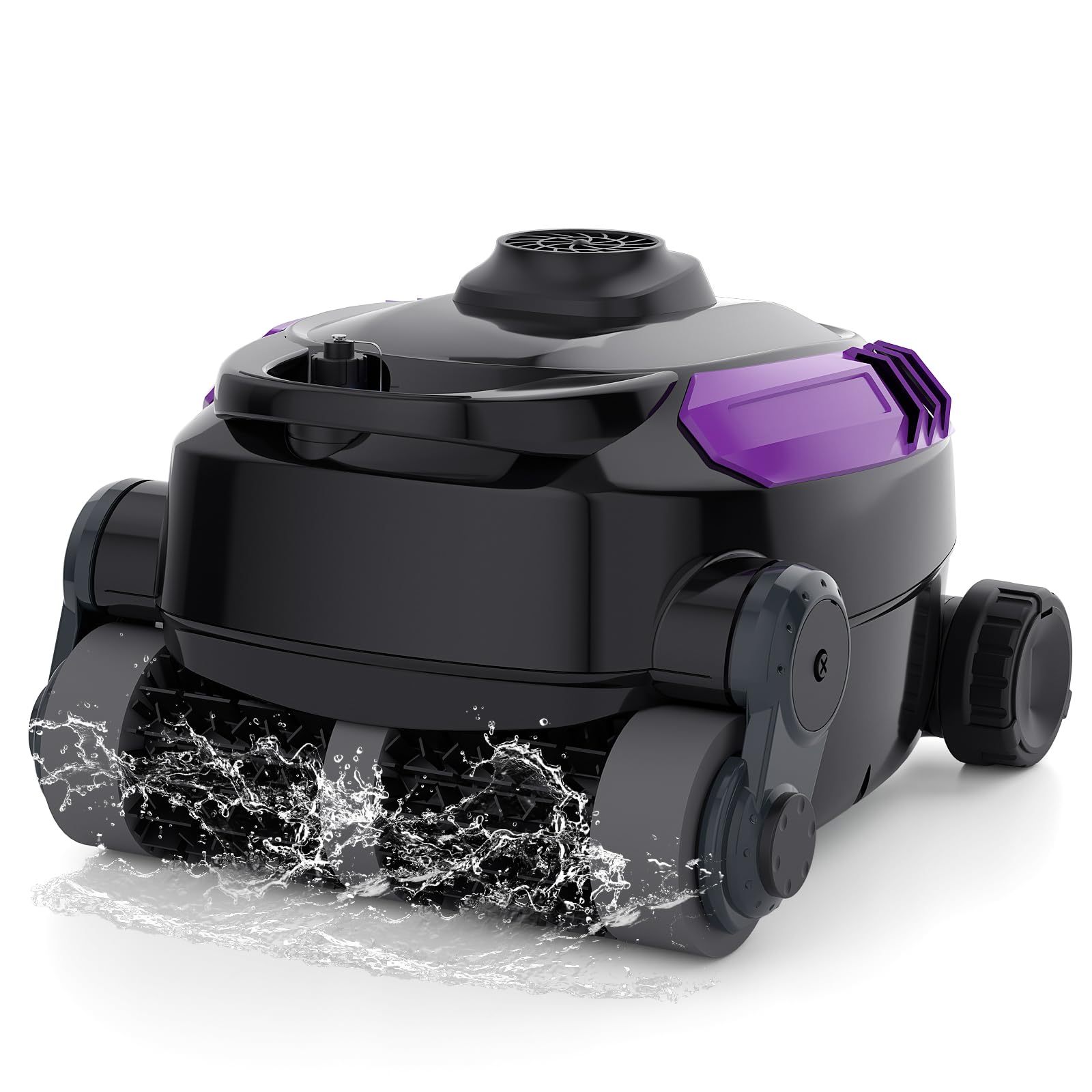 Robot nettoyeur de piscine sans fil, escalade murale, durée de vie de la batterie prolongée, grande capacité de 0,8 m³, double moteur avancé, aspirateur de piscine automatique X3 pour piscines