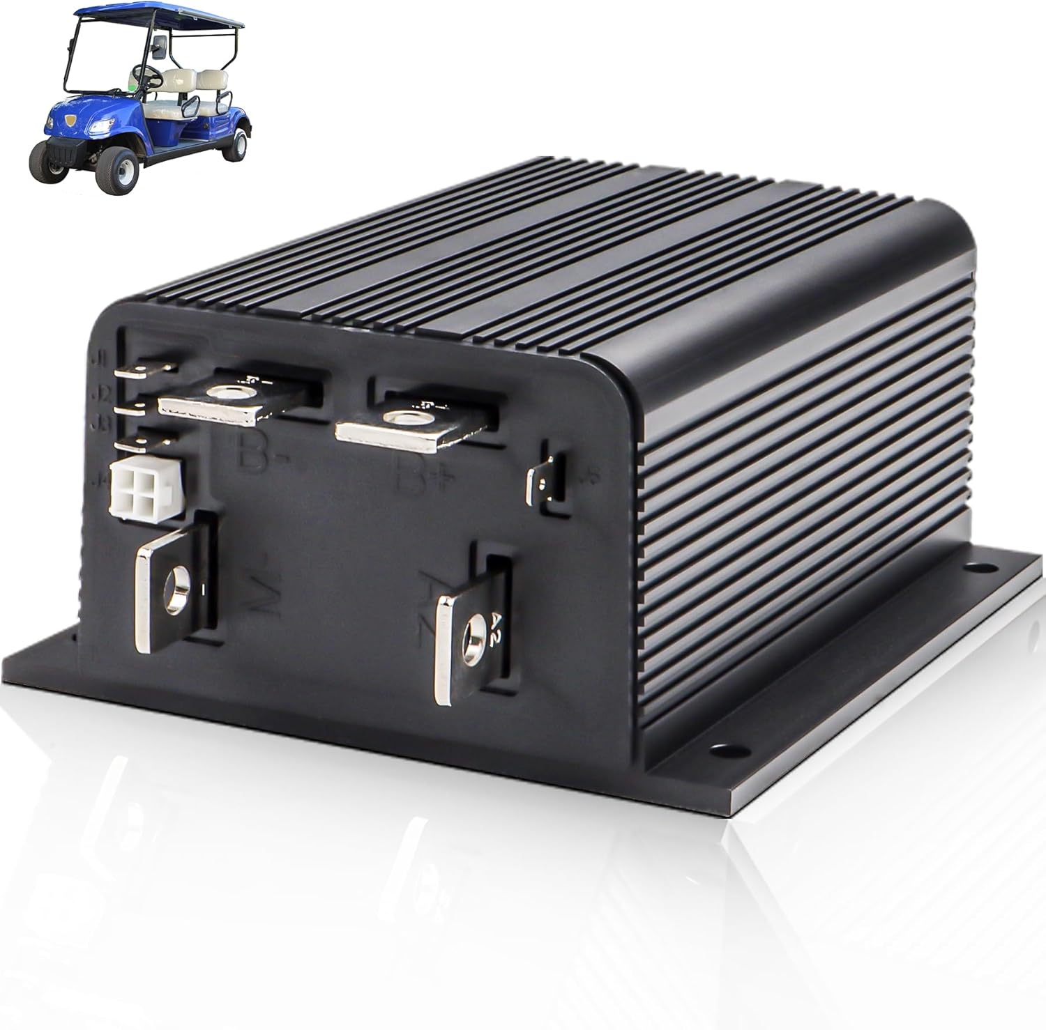 1205-211 48V 370A (ITS) for Curtis Speed Controller Replace #1205 Electric Motor Controller Compatible with EZGO Club Car Golf Carts 1205-211