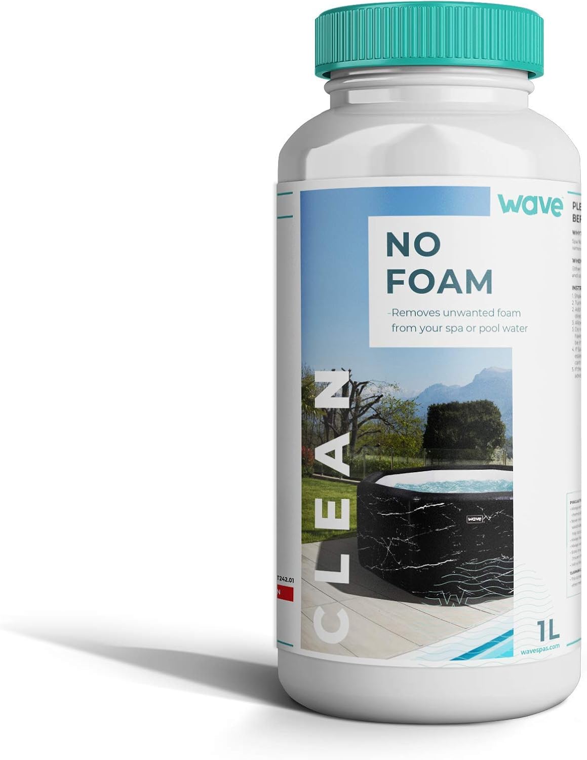 Wave No Foam Foam Remover For All Hot Tubs And Spas Safe And Easy