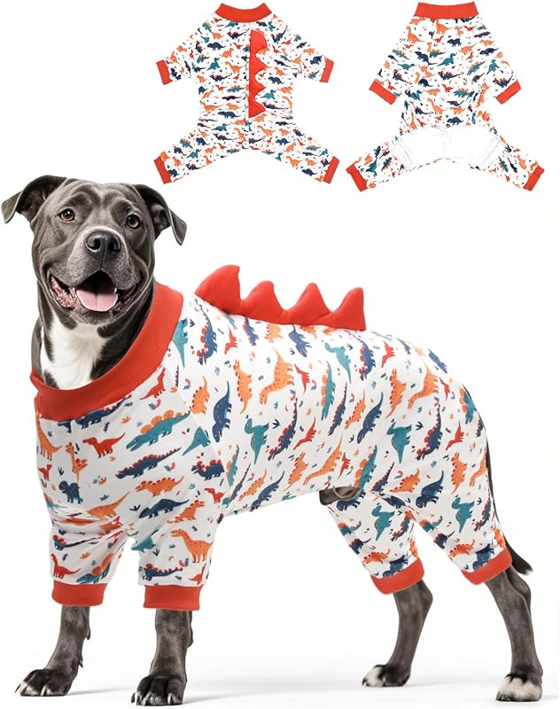 Fantasia de Dinossauro para Cães CuteBone em Veludo Cristal com Elastano COSP02XXL