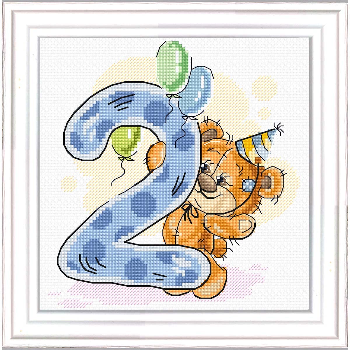 Lucas Multicoloured Luca-S Cross Stitch Set, 22,5X31,5Cm