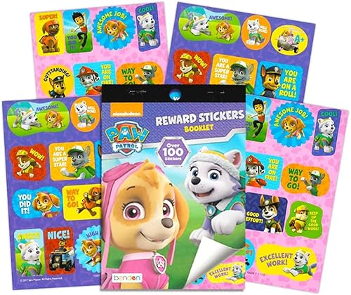 Miniatura 6 de Juego de calcomanías para niñas y niños pequeños  El paquete incluye 12 paquetes de calcomanías con más de 1800 calcomanías con Disney Frozen, Paw