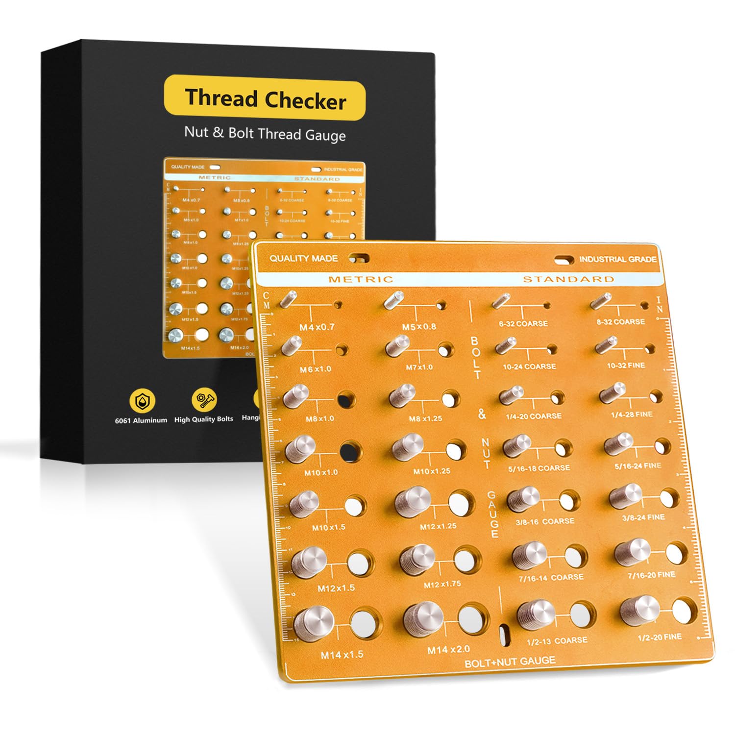 1pc Nut Thread Checker 14 Metric 14 Standard - Ireland - View #4