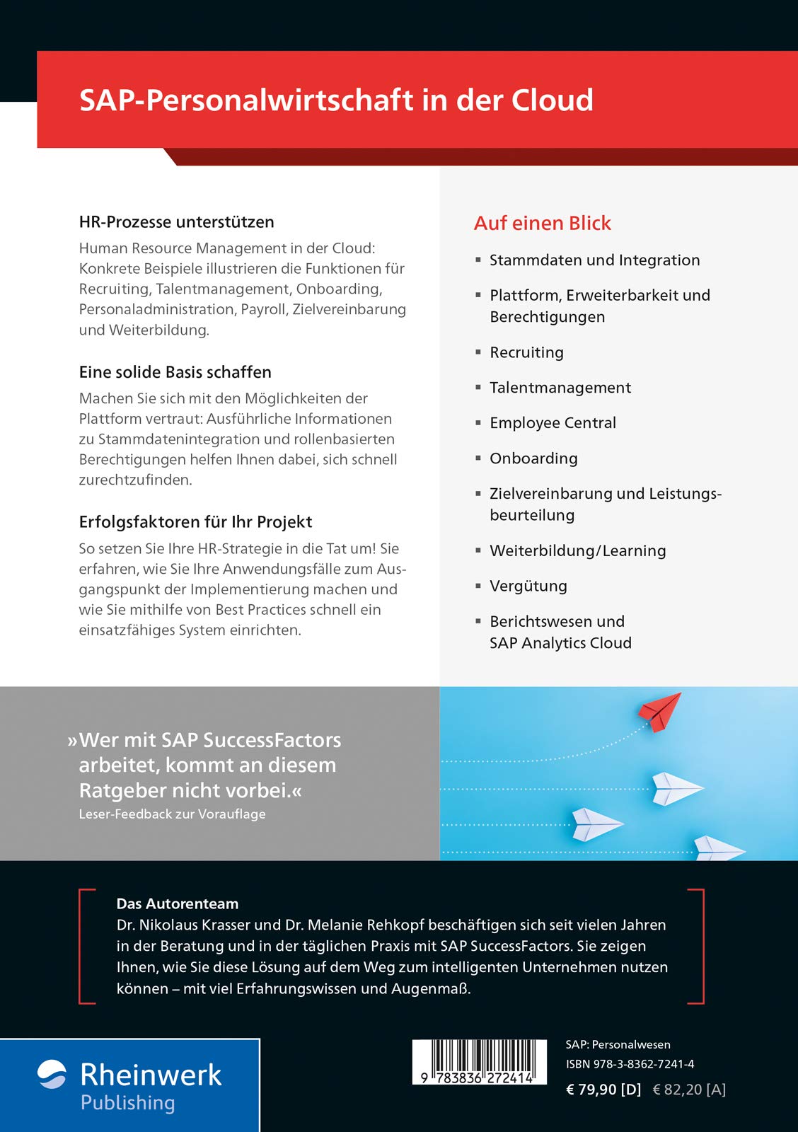 SAP SuccessFactors: Das Standardwerk zum Nachfolger von SAP ERP HCM (SAP HR) (SAP PRESS)