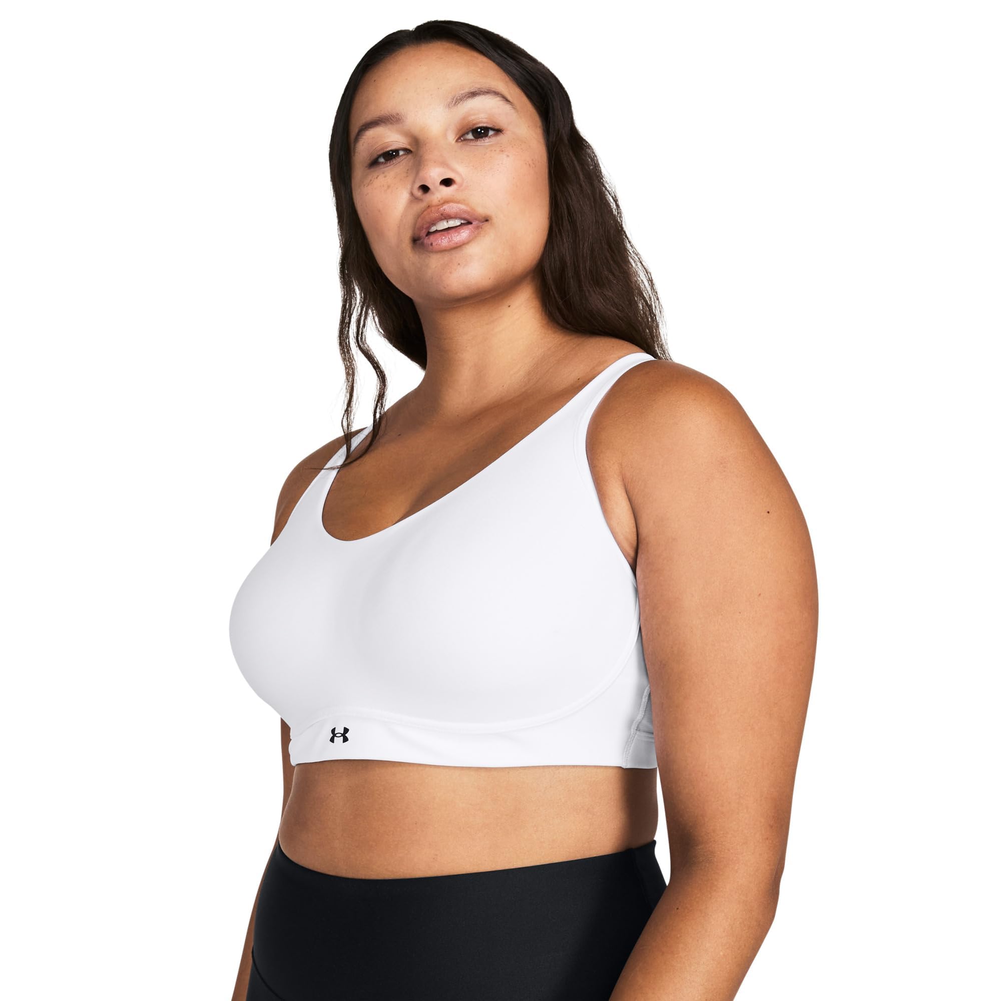 UA Infinity Low 2.0 Bra - White / / Black - XL A-C