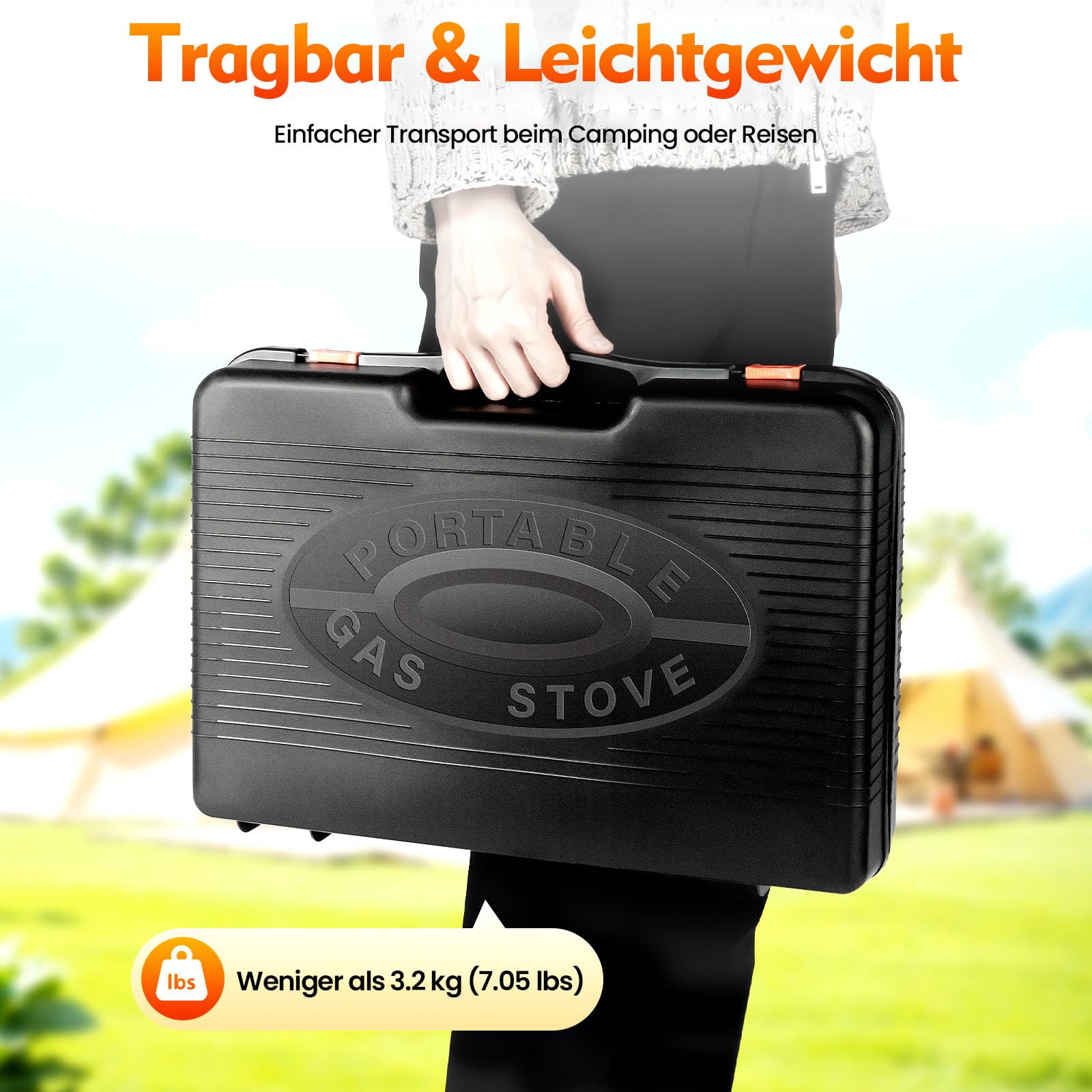 Barbecue a gas portatile da campeggio, piccolo con rete per barbecue, cartucce, griglia a gas, mini fornello a gas con piastra, cartuccia a gas da campeggio, barbecue a gas, piccolo barbecue