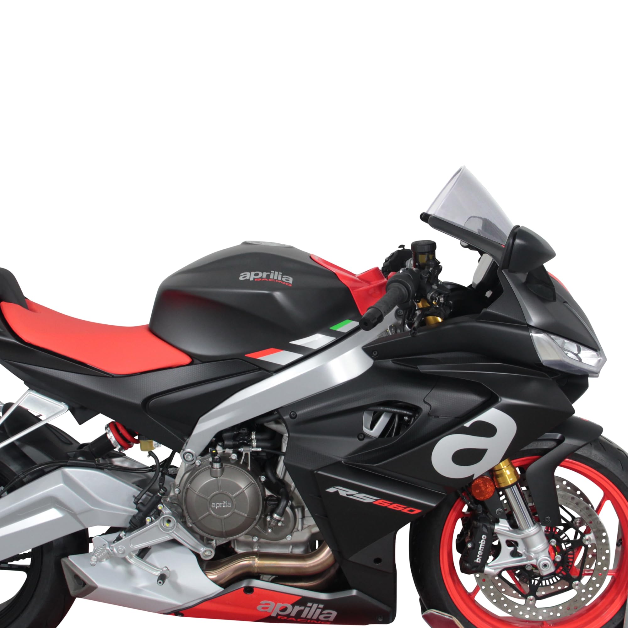 Cupolino Parabrezza Plexiglass JD9 Racing Trasparente Compatibile con APRILIA RS 660 2020-2026