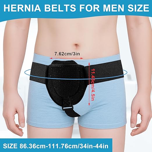 Faja para Hernia Inguinal Hombre Ajustable One Size miniatura 2