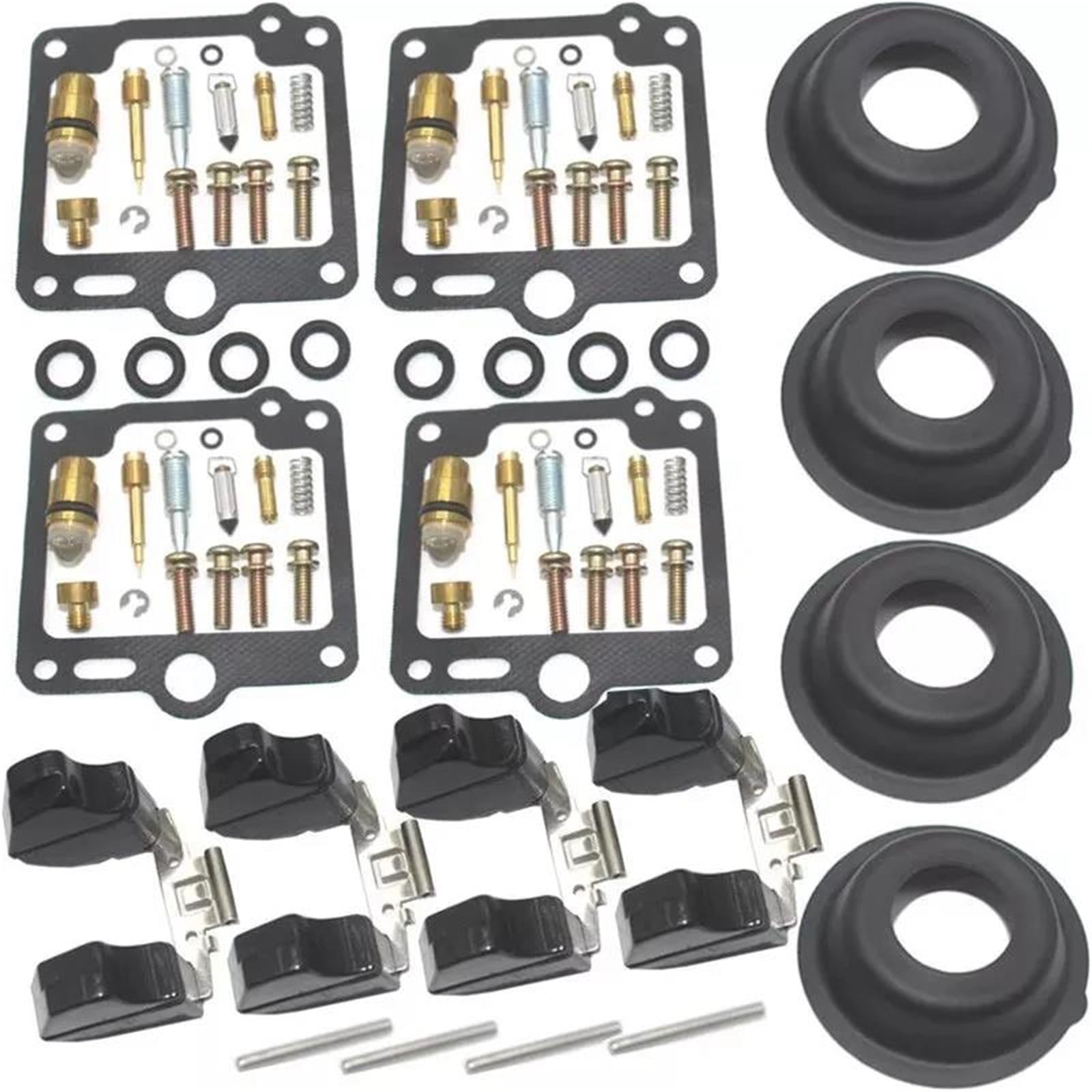 Kit guarnizioni Membrana Kit di Riparazione Carburatore per Motociclette Ricostruzione Galleggiante A Membrana per Y&amaha XJ700 1985-1986 per Maxim X XJ 700