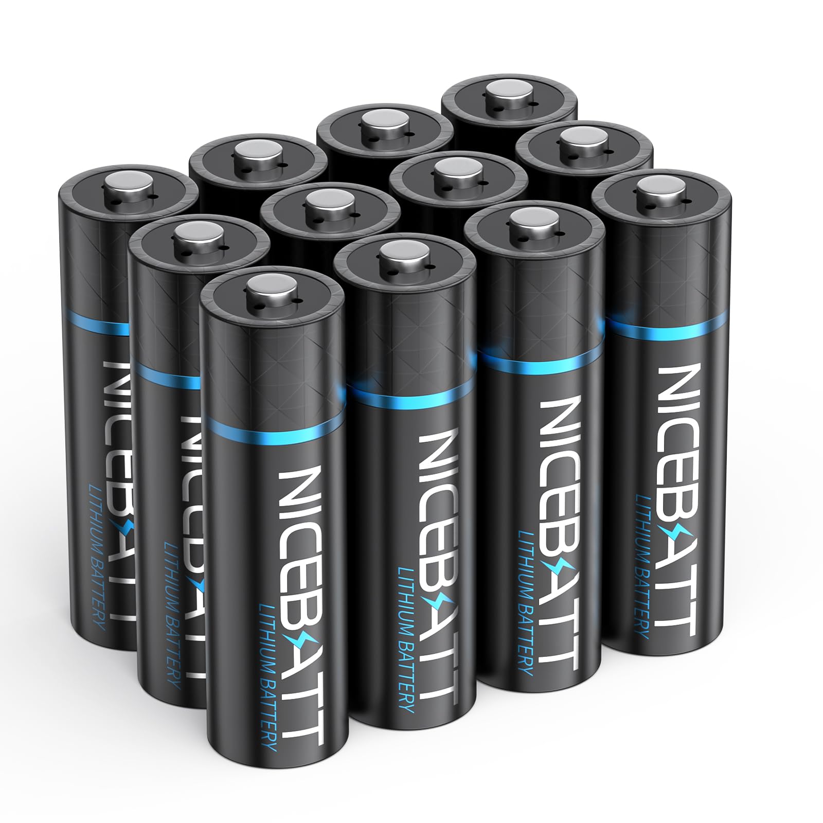 NICEBATT Lithium AA Batteries