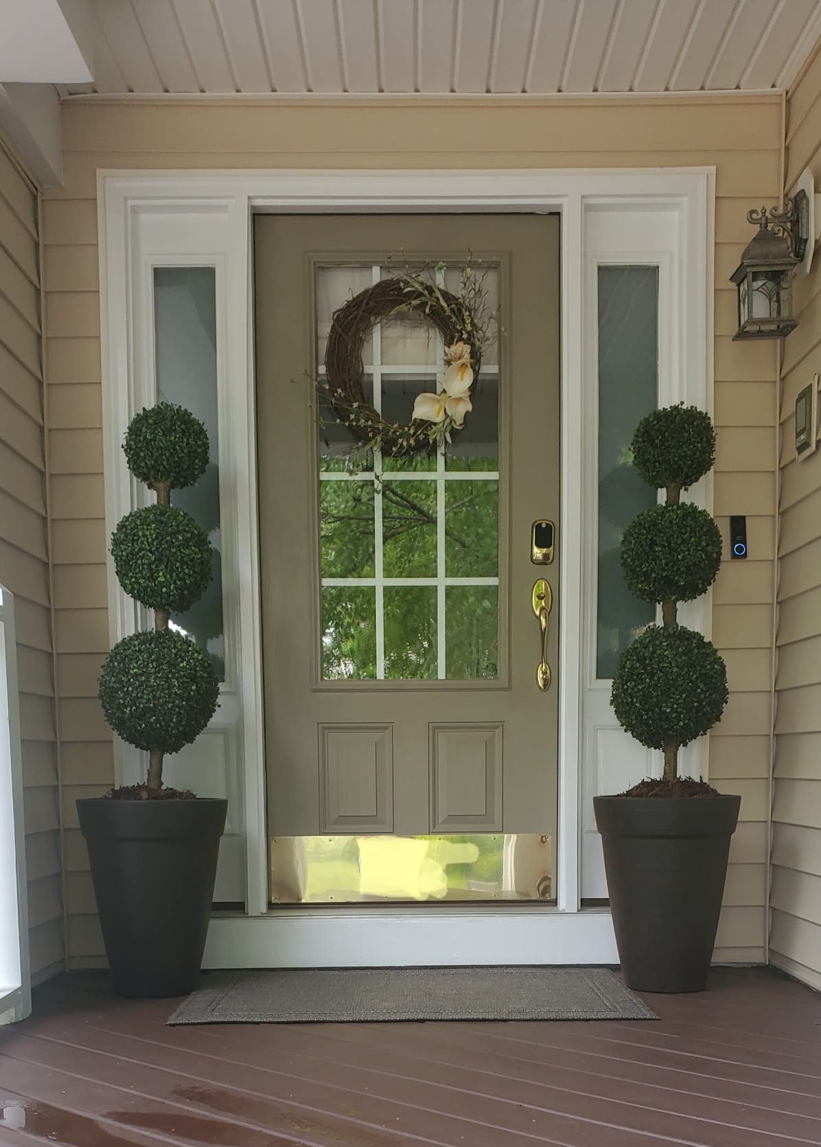 43/mo Finance Bornbridge Artificial Boxwood Topiary Ball Tree 4