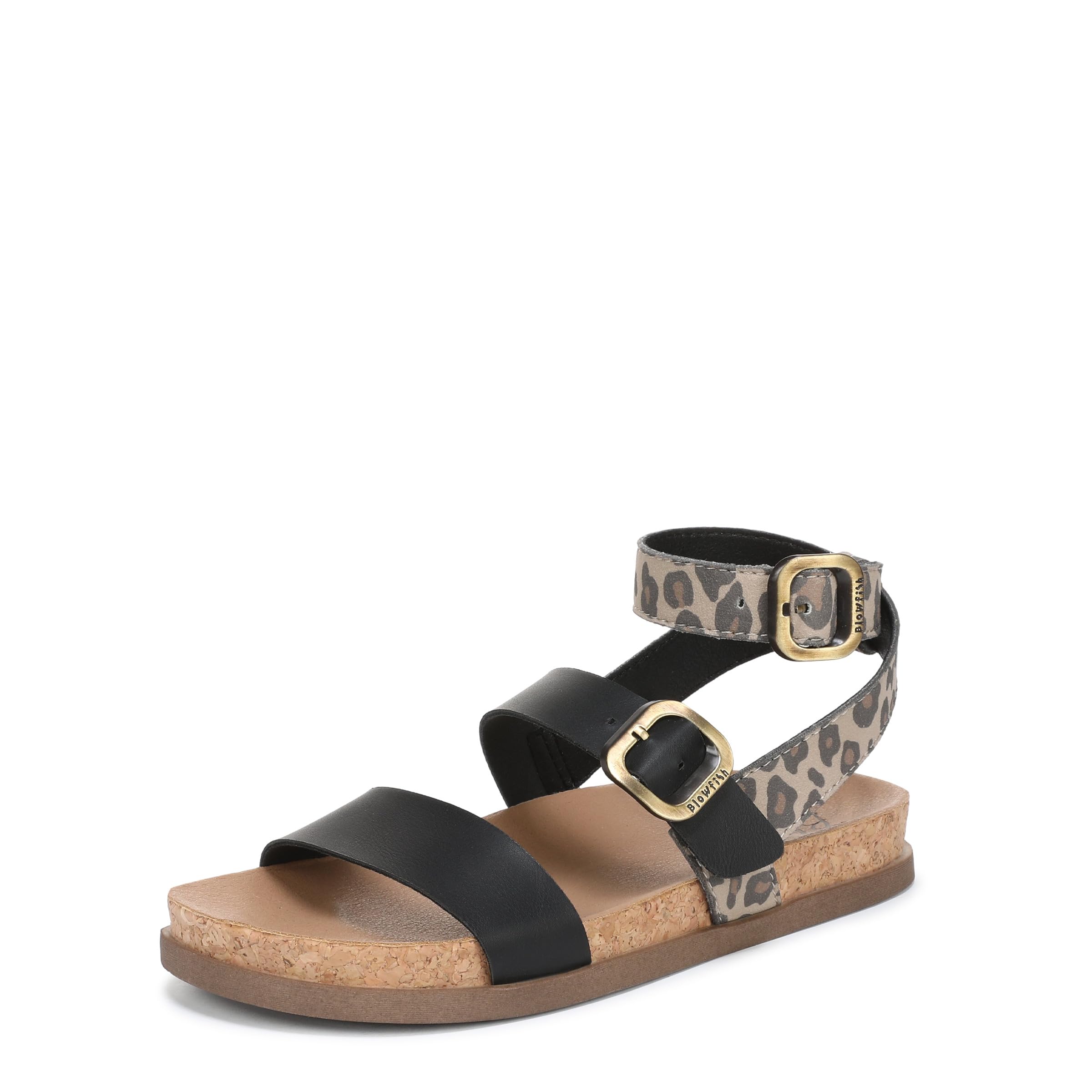 Blowfish Malibu Women's Lawson Strappy Sandal in Black | Size: 6