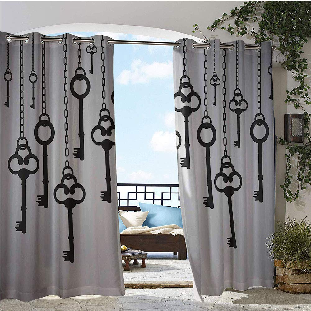 Chain Link Door Curtains Curtains & Drapes