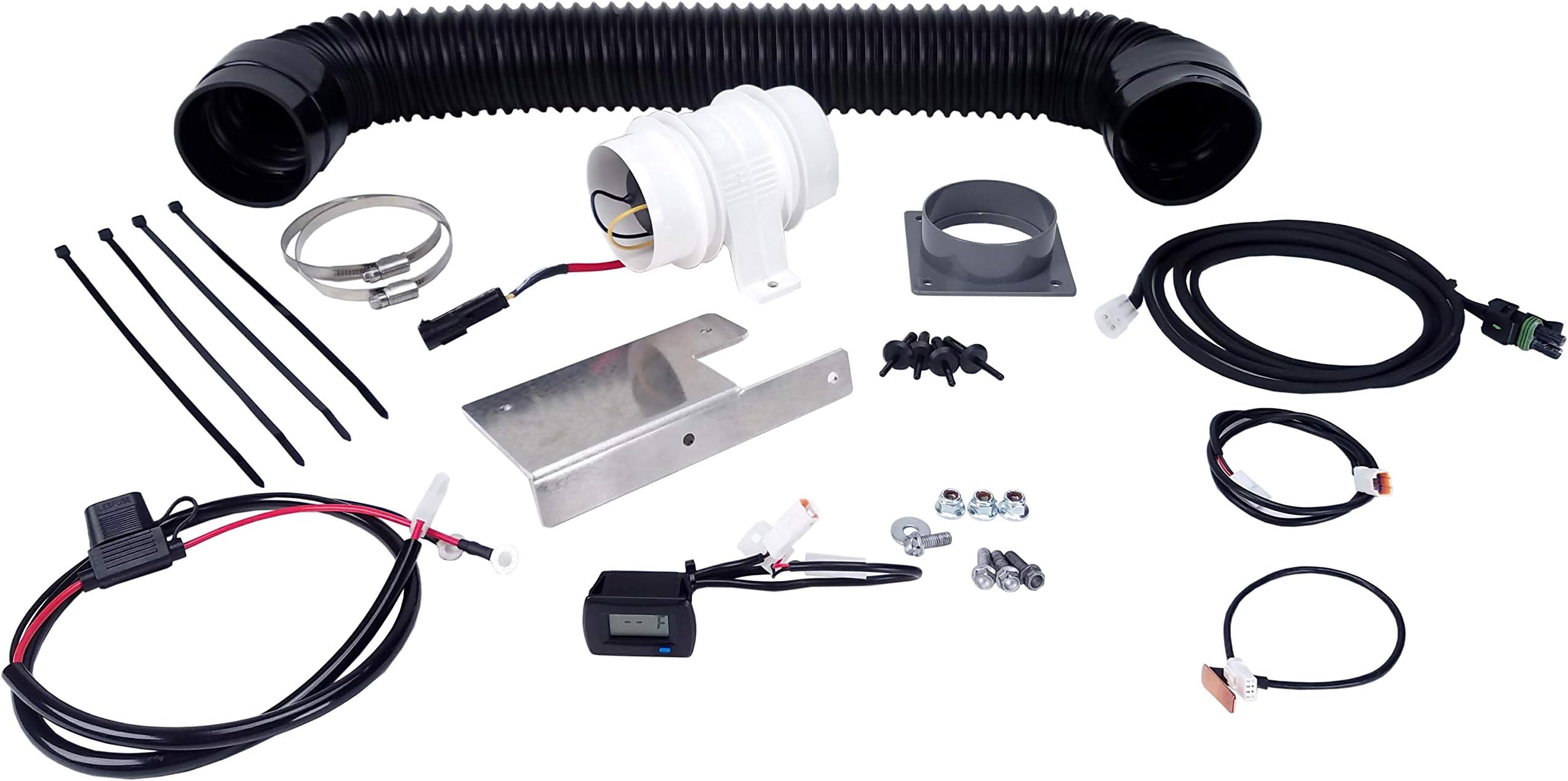 Design Engineering 10875 Auxiliary Fan Kit Compatible with Honda Pioneer (2015-2022)