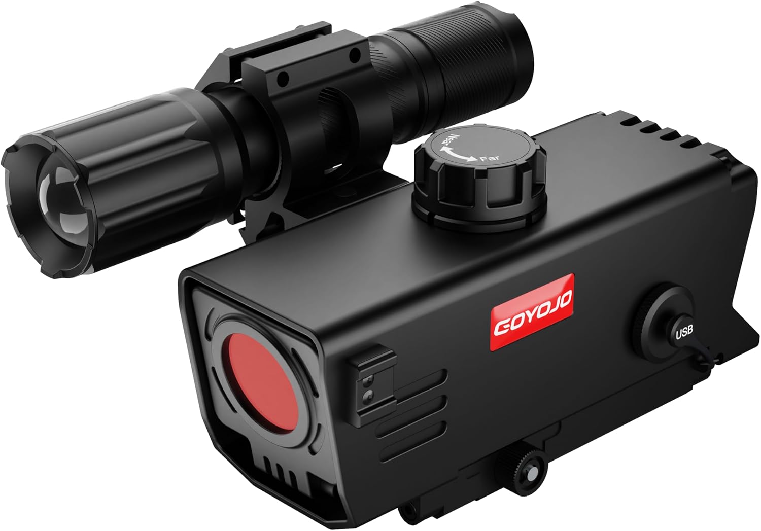 Night Vision Monocular - Digital Night Vision Scope with 1.6" 640x480 HD IPS Display, Audio &Video Recording Camera Function, 850nm IR Illuminator, 4 Imaging Modes, for Hunting, Military Tactical