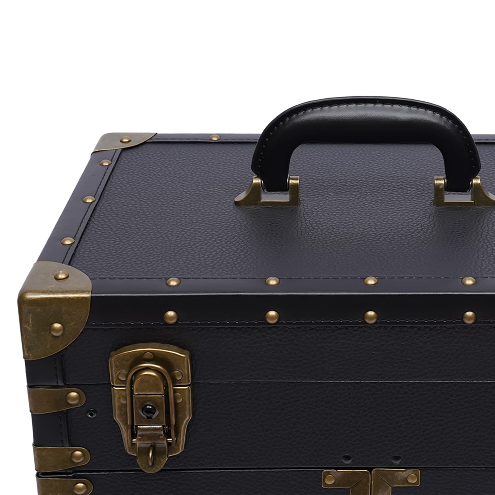 Schönheitssalon-Gepäck, 4 Lagen Große Kapazität Professionelle Make Up Organizer Gepäck Tragbares Rolling Makeup Professionelle Makeup Organizer Schmink Wasserdicht
