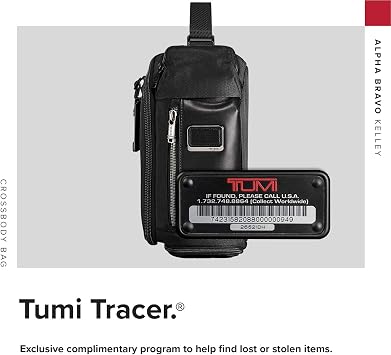 TUMI - Alpha Bravo Kelley Sling Backpack - Crossbody Shoulder Bag for Men and Women - Black