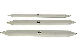 Jack Richeson Blending Tortillon Stomps, 3/8-Inch, 3-Pack