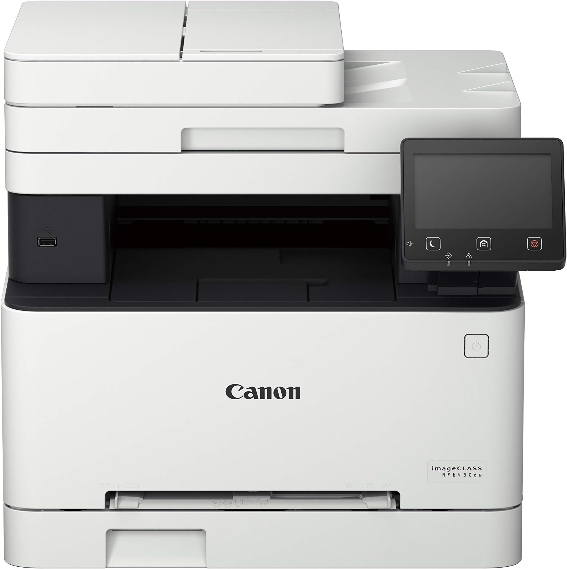 imageCLASS MF643CDW Multi Function Laser Colour Printer, White/Black
