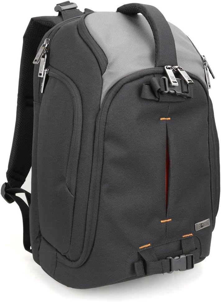 Camera / Lens Kit Backpack Evecase Large DSLR Camera Travel Back pack with 15.6inch Laptop Compartment Storage Bag