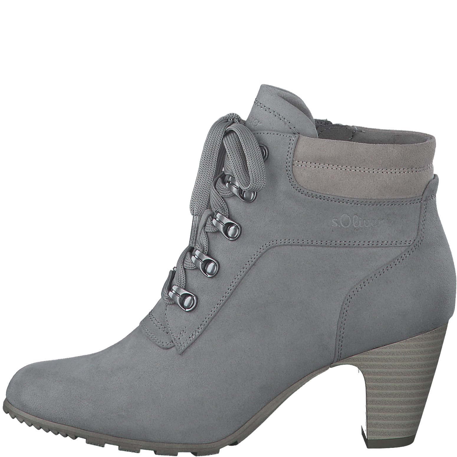 s.Oliver Damen Schnürstiefel mit Absatz Elegant Bequem