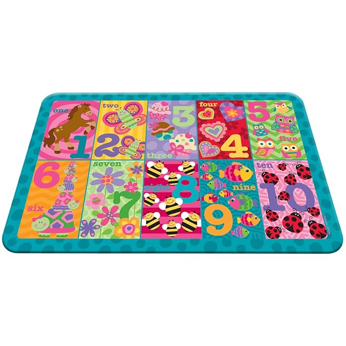 Stephen Joseph Placemats 123s Boy, Multicolor