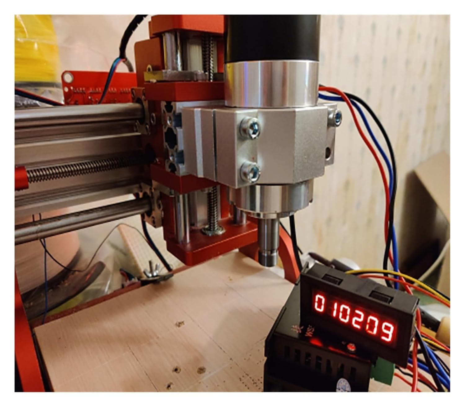 ブラシレス 300 ワットスピンドル高速 0.3KW 空冷スピンドル